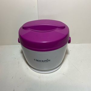 EUC - Crockpot Lunch Crock Food Warmer